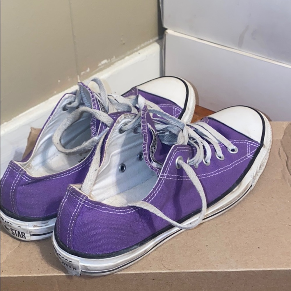 Purple Converse